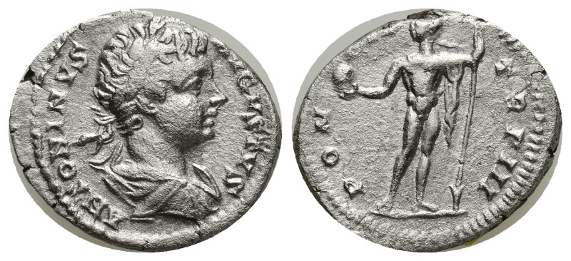 Caracalla, 198-217. Denarius (Silver, 17mm, 3.21 g), Rome, 200. ANTONINVS AVGVST...