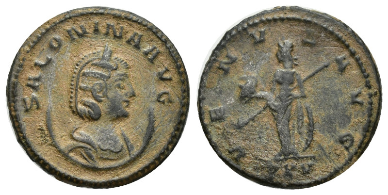 Salonina. Augusta (254-268 AD) Antioch AR Antoninianus (20mm, 4.10 g) Obv: SALON...