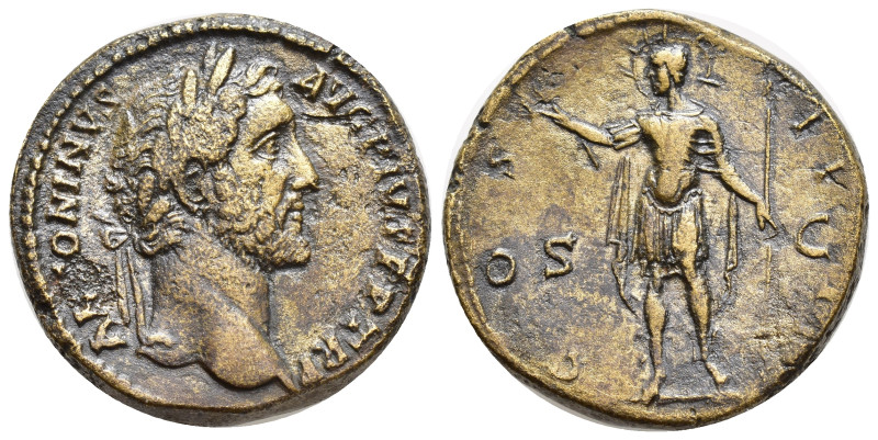 Antoninus Pius, 138 - 161 AD AE Sestertius, Rome Mint, (29mm, 25.96 g) Obverse: ...