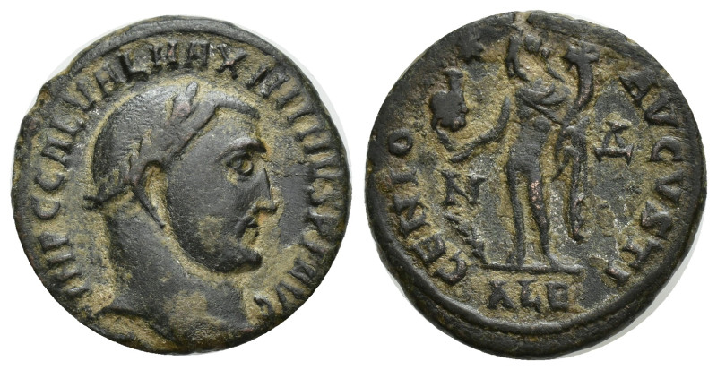 Maximinus II Æ Follis. (21mm, 5.47 g) Alexandria, AD 313. IMP C GAL VAL MAXIMINV...