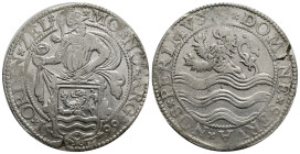 NETHERLANDS. Zeeland. Lion Daalder, 1599. (41mm, 26.87 g)