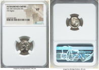 ACHAEMENID PERSIA. Xerxes II-Artaxerxes II (ca. 5th-4th centuries BC). AR siglos (15mm). NGC VF. Lydo-Milesian standard. Sardes mint, ca. 420-375 BC. ...