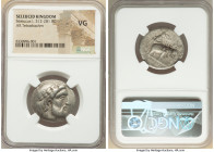 SELEUCID KINGDOM. Seleucus I Nicator (312-281 BC). AR tetradrachm (25mm, 7h). NGC VG. Seleucia II (2nd Workshop), from ca. 296/5 BC. Laureate head of ...