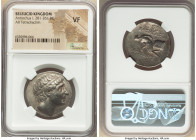 SELEUCID KINGDOM. Antiochus I Soter (281-261 BC). AR tetradrachm (28mm, 4h). NGC VF. Seleucia on the Tigris. Diademed head of Antiochus I right, dotte...