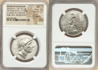 SELEUCID KINGDOM. Antiochus I Soter (281-261 BC). AR tetradrachm (31mm, 17.01 gm, 5h). NGC AU 5/5 - 2/5, brushed. Seleucia on the Tigris. Diademed hea...