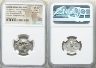 BACTRIAN KINGDOM. Heliocles (ca. 145-130 BC). AR drachm (21mm, 2.91 gm, 12h). NGC Choice XF 5/5 - 3/5. Bactra. Diademed, draped bust of Heliocles righ...