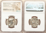 SYRIA. Antioch. Augustus (27 BC-AD 14). AR tetradrachm (26mm, 11h). NGC Fine. Dated Actian Era Year 30 and Consular Year 13 (2/1 BC). ΚΑΙΣΑΡΟΣ ΣΕΒΑΣΤΟ...