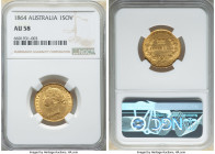 Victoria gold Sovereign 1864-SYDNEY AU58 NGC, Sydney mint, KM4, Fr-10, Marsh-A369. 

HID09801242017

© 2022 Heritage Auctions | All Rights Reserved