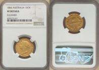 Victoria gold Sovereign 1866-SYDNEY VF Details (Cleaned) NGC, Sydney mint, KM4, Fr-10. 

HID09801242017

© 2022 Heritage Auctions | All Rights Reserve...