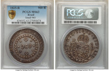 Pedro I 960 Reis 1825-R MS63 PCGS, Rio de Janeiro mint, KM368.1. Small "960" variety. 

HID09801242017

© 2022 Heritage Auctions | All Rights Reserved...