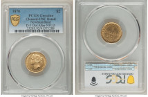 Newfoundland. Victoria gold 2 Dollars 1870 UNC Details (Cleaned) PCGS, London mint, KM5. NTD1, dot after Newfoundland. 

HID09801242017

© 2022 Herita...