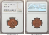 British Colony. George V Cent 1928 MS63 Red and Brown NGC, London mint, KM107. 

HID09801242017

© 2022 Heritage Auctions | All Rights Reserved