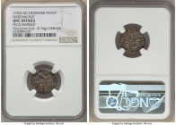 Harthacnut (1035-1042) Danish Issue Penny ND (1040-1042) UNC Details (Peck Marked) NGC, Orbaek mint, S-1170. 0.76gm. From the Historical Scholar Colle...