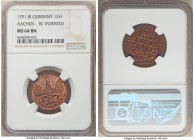 Aachen. Free City 1791-IK MS64 Brown NGC, KM51. IK inverted. 

HID09801242017

© 2022 Heritage Auctions | All Rights Reserved