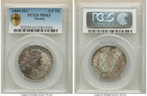 Saxony. Friedrich August III 1/3 Taler 1800-IEC MS63 PCGS, KM1024. 

HID09801242017

© 2022 Heritage Auctions | All Rights Reserved