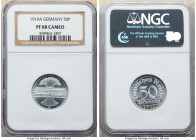 Weimar Republic Proof 50 Pfennig 1919-A PR68 Cameo NGC, KM27, J-301. Top Pop by two points ahead of next contender. 

HID09801242017

© 2022 Heritage ...