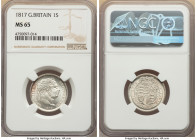 George III Shilling 1817 MS65 NGC, KM666, S-3790. Frosted white surfaces. 

HID09801242017

© 2022 Heritage Auctions | All Rights Reserved
