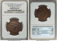Middlesex. Spence's copper 1/2 Penny Token 1796 MS62 Brown NGC, D&H-770a. Edge: Milled \\\\. 

HID09801242017

© 2022 Heritage Auctions | All Rights R...