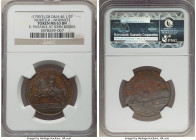 Norfolk. Norwich copper 1/2 Penny Token ND (1790's) MS63 Brown NGC, D&H-46. Edge: PAYABLE AT IOHN ROOKS. 

HID09801242017

© 2022 Heritage Auctions | ...