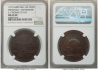 Middlesex. Oxfordshire copper Penny Token 1797 MS63 Brown NGC, D&H-132. Edge: I PROMISE TO PAY. 

HID09801242017

© 2022 Heritage Auctions | All Right...