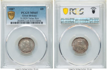Victoria 6 Pence 1887 MS65 PCGS, KM760. Value reverse type. 

HID09801242017

© 2022 Heritage Auctions | All Rights Reserved