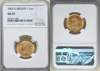Victoria gold "Shield" Sovereign 1862 AU53 NGC, KM736.1, S-3852D. 

HID09801242017

© 2022 Heritage Auctions | All Rights Reserved
