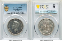 George VI Proof 1/2 Crown 1937 PR65 PCGS, KM856, S-4080. 

HID09801242017

© 2022 Heritage Auctions | All Rights Reserved