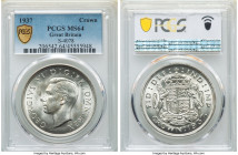 George VI Crown 1937 MS64 PCGS, KM857, S-4078. 

HID09801242017

© 2022 Heritage Auctions | All Rights Reserved