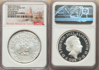 Elizabeth II silver Proof "King Henry VII" 5 Pounds (2 oz) 2022 PR70 Ultra Cameo NGC, KM-Unl, S-Unl. Limited Edition Presentation Mintage: 700. Britis...