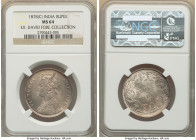 British India. Victoria Rupee 1878-(c) MS64 NGC, Calcutta mint, KM492. Ex. David Fore Collection 

HID09801242017

© 2022 Heritage Auctions | All Righ...