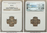 British India. George V 2 Annas 1925-(b) MS64 NGC, Bombay mint, KM516. 

HID09801242017

© 2022 Heritage Auctions | All Rights Reserved