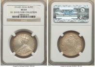 British India. George V Rupee 1914-(b) MS64 NGC, Bombay mint, KM524. Ex. David Fore Collection 

HID09801242017

© 2022 Heritage Auctions | All Rights...