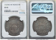 Charles III 8 Reales 1767 Mo-MF XF45 NGC, Mexico City mint, KM105. 

HID09801242017

© 2022 Heritage Auctions | All Rights Reserved