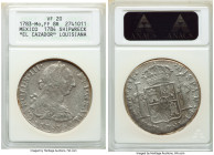 Charles III "El Cazador" Shipwreck 8 Reales 1783 Mo-FF VF20 ANACS, Mexico City mint, KM106.2. From the Doc Madison Collection 

HID09801242017

© 2022...