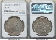 Charles IV 8 Reales 1796 Mo-FM AU58 NGC, Mexico City mint, KM109. 

HID09801242017

© 2022 Heritage Auctions | All Rights Reserved