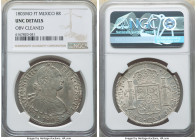 Charles IV 8 Reales 1803 Mo-FT UNC Details (Obverse Cleaned) NGC, Mexico City mint, KM109. 

HID09801242017

© 2022 Heritage Auctions | All Rights Res...