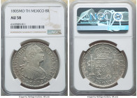 Charles IV 8 Reales 1805 Mo-TH AU58 NGC, Mexico City mint, KM109. 

HID09801242017

© 2022 Heritage Auctions | All Rights Reserved