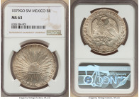 Republic 8 Reales 1879 Go-SM MS63 NGC, Guanajuato mint, KM377.8, DP-Go60. Whirling cartwheel luster. 

HID09801242017

© 2022 Heritage Auctions | All ...