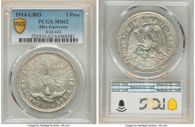Guerrero. Revolutionary 2 Pesos 1914-GRO MS62 PCGS, Guerrero mint, KM643. 

HID09801242017

© 2022 Heritage Auctions | All Rights Reserved