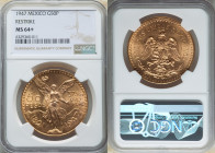 Estados Unidos gold Restrike 50 Pesos 1947 MS64+ NGC, Mexico City mint, KM481, Fr-172R. 

HID09801242017

© 2022 Heritage Auctions | All Rights Reserv...