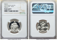Paul VI 6-Piece Lot of Certified Assorted Proof Issues 1975 NGC, 1) Holy Year Pieta Medal - PR66 Cameo, KM-Unl. 25mm. 2) Holy Year Porta Santa - PR67 ...