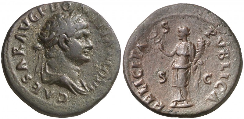 (73-74 d.C.). Domiciano. Dupondio. (Spink 2651) (Co. 98 var) (RIC. 658, de Vespa...