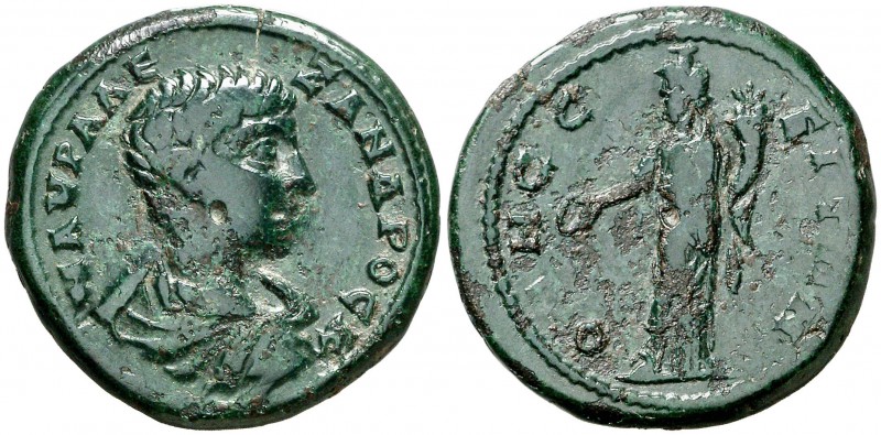 s/d. Alejandro Severo. Tracia. Odessos. AE 25. (S.GIC. 3273 var) (BMC. III, 17 v...