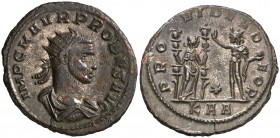 (276 d.C.). Probo. Antoniniano. (Spink 12011) (Co. 472) (RIC. 845). 4,16 g. Pequeña grieta radial. EBC-.