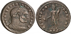 (306-307 d.C.). Severo II. Heraclea. Follis. (Spink 14634) (Co. 29) (RIC. 35). 10,30 g. MBC.