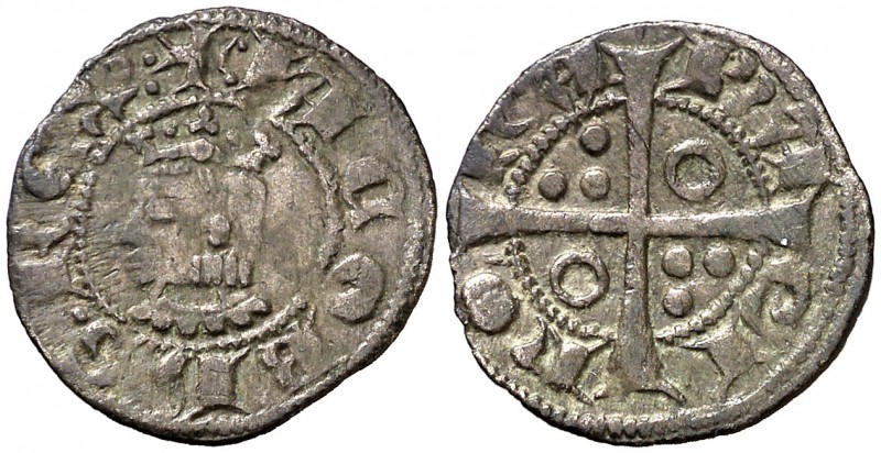Jaume II (1291-1327). Barcelona. Diner. (Cru.V.S. 344.1) (Cru.C.G. 2160a). 0,86 ...