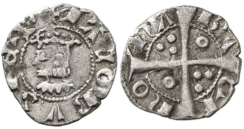 Jaume II (1291-1327). Barcelona. Òbol. (Cru.V.S. 349.1) (Cru.C.G. 2167a) 0,35 g....