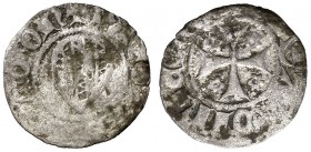 Jaume II (1291-1327). Sardenya. Alfonsí menut. (Cru.V.S. 363) (Cru.C.G. 2180). 0,45 g. Escasa. BC+.