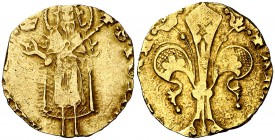Alfons IV (1416-1458). València. Florí. (Cru.V.S. 811.1) (Cru.C.G. 2832). 3,48 g. Escasa. MBC.
