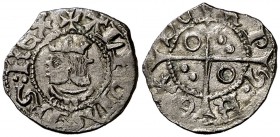 Alfons IV (1416-1458). Perpinyà. Òbol. (Cru.V.S. 829.1) (Cru.C.G. 2879a). 0,46 g. Rara. MBC.